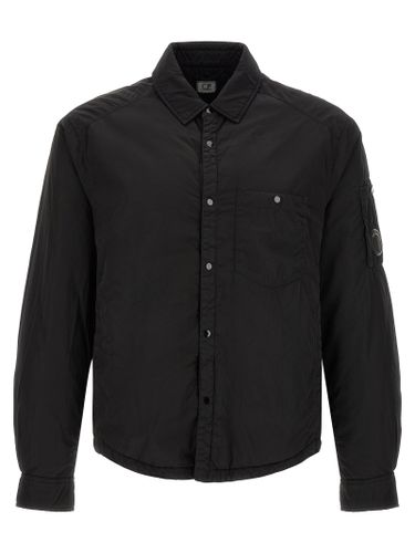 Polyamide Full-Length Men's Jacket - C.P. Company - Modalova