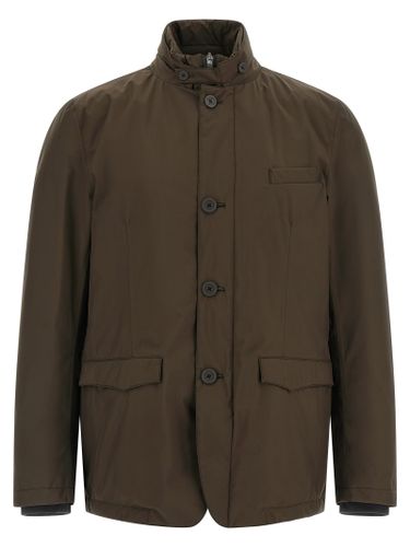 Polyester Full-Length Men's Jacket - Herno - Modalova
