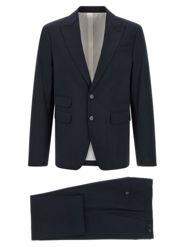 Dsquared² Blue Wool Men's Suit - Dsquared² - Modalova