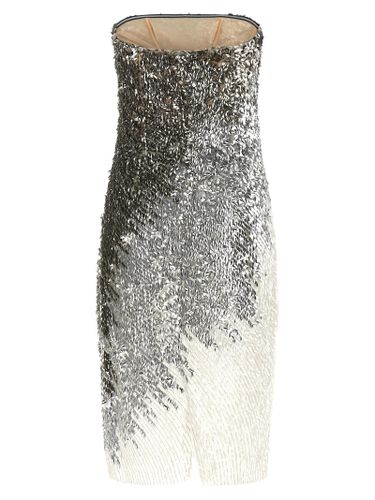 Polyamide Midi Women's Dress - Elisabetta Franchi - Modalova