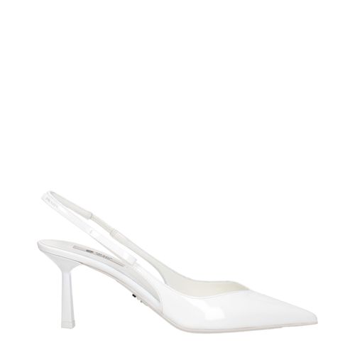 Leather High Heel Women's Pumps - Prada - Modalova
