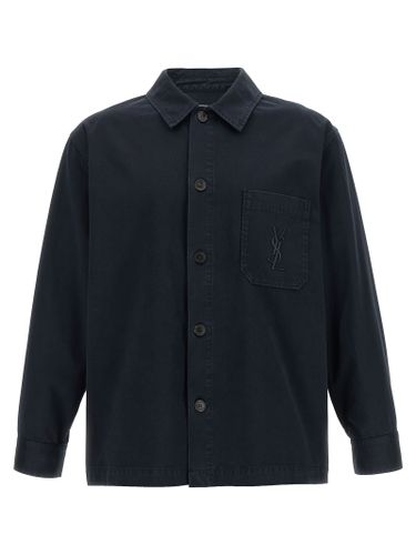 Cotton Men's Blouse - Saint Laurent - Modalova
