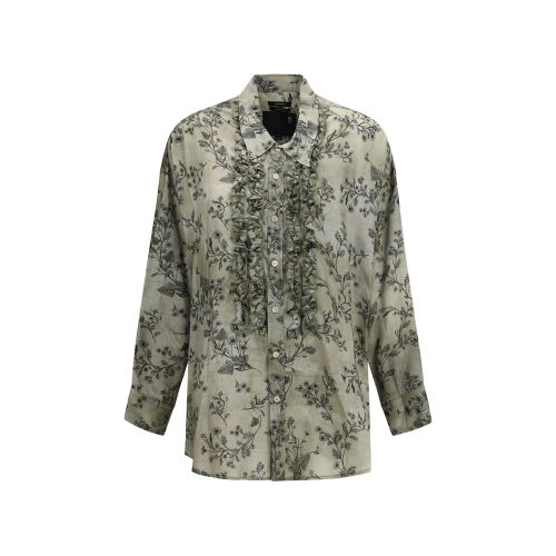R13 Bicolor Viscose Women's Blouse - R13 - Modalova