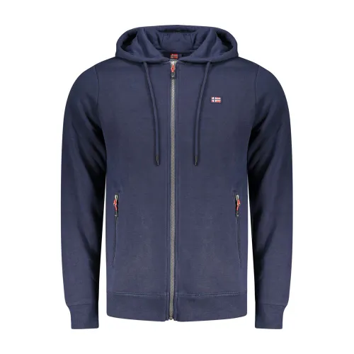 Blu Cotton Men Men's Sweatshirt - Norway 1963 - Modalova