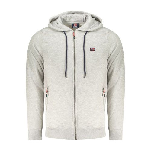 Grigio Cotton Men Men's Sweatshirt - Norway 1963 - Modalova