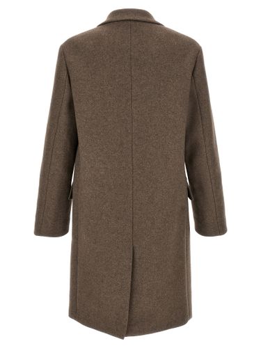 Wool Men's Coat - Dries Van Noten - Modalova