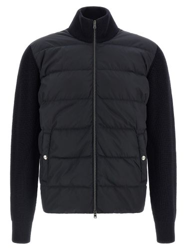 Herno Blue Wool Men's Jacket - Herno - Modalova