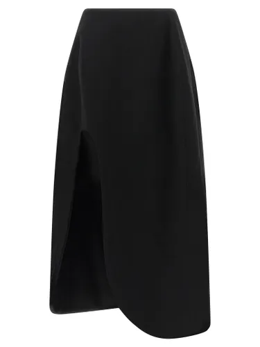 Virgin Wool Midi Women's Skirt - Jil Sander - Modalova