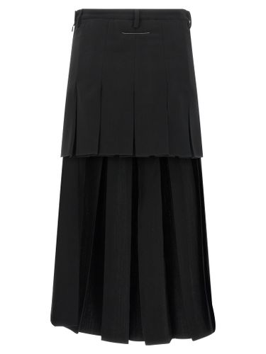 Polyester Midi Women's Skirt - MM6 Maison Margiela - Modalova