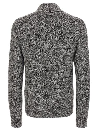Brioni Bicolor Wool Men's Cardigan - Brioni - Modalova