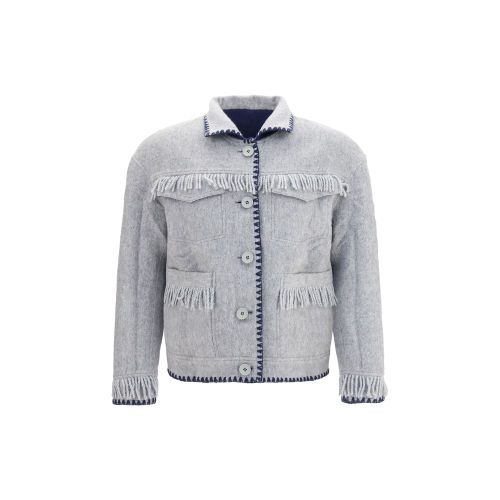 Alpaca Vicugna Pacos Full-Length Men's Jacket - Baziszt - Modalova