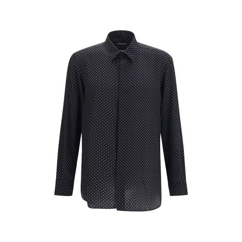 Silk Pattern Men's Shirt - Tom Ford - Modalova