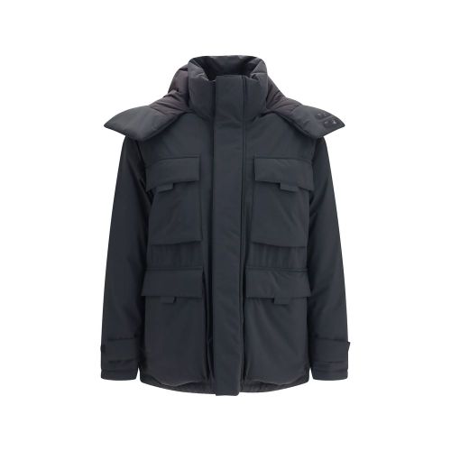 LAMINAR Black Polyamide Men's Parka - LAMINAR - Modalova