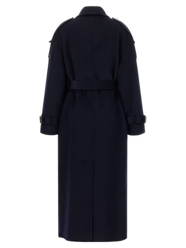 Wool Women's Coat - Elisabetta Franchi - Modalova