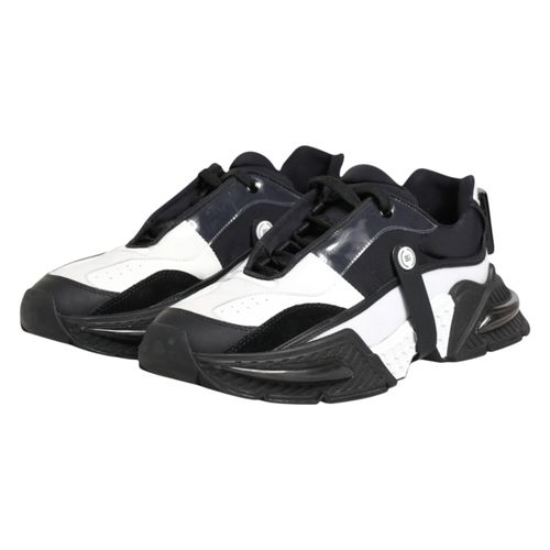 White Black Logo Airmaster Sneakers Men's Shoes (Pre-Owned) - Dolce & Gabbana - Modalova
