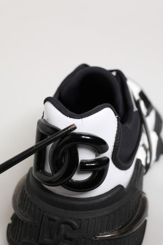 White Black Logo Airmaster Sneakers Men's Shoes (Pre-Owned) - Dolce & Gabbana - Modalova