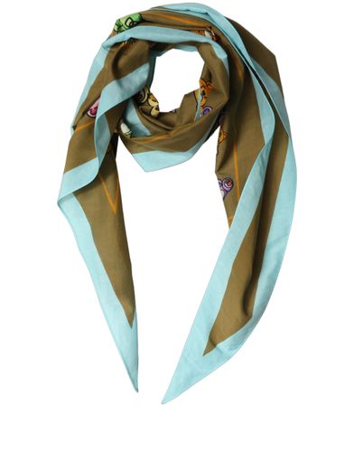 Men Teddy Bear Cotton Lace Stole Men's Scarf - Dolce & Gabbana - Modalova