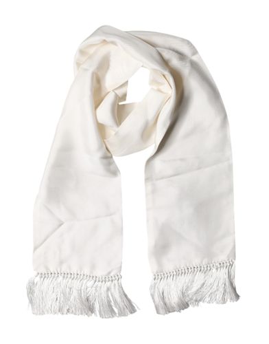 Men Silk Fringed Edge Lace Stole Men's Scarf (Pre-Owned) - Dolce & Gabbana - Modalova