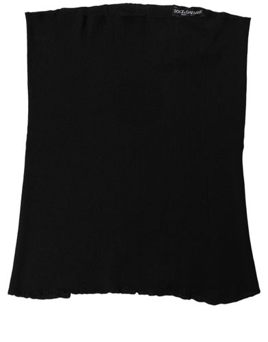 Men Viscose Knitted Neck Warmer Men's Scarf - Dolce & Gabbana - Modalova