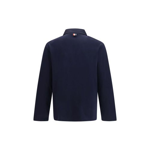 Cotton Polo Men's Shirt - Thom Browne - Modalova