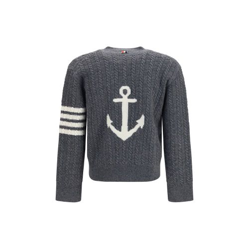 Wool Oves Aries Men's Cardigan - Thom Browne - Modalova