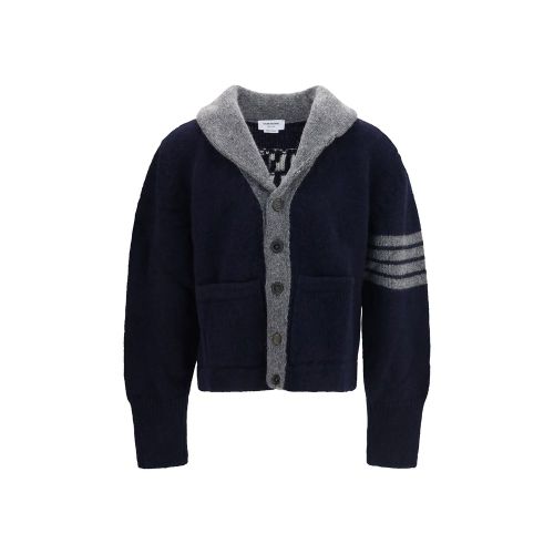 Wool Oves Aries Men's Cardigan - Thom Browne - Modalova