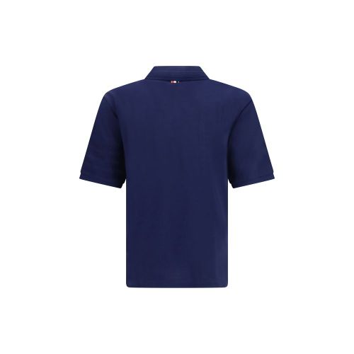 Cotton Polo Men's Shirt - Thom Browne - Modalova