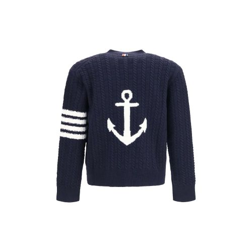 Wool Oves Aries Men's Cardigan - Thom Browne - Modalova
