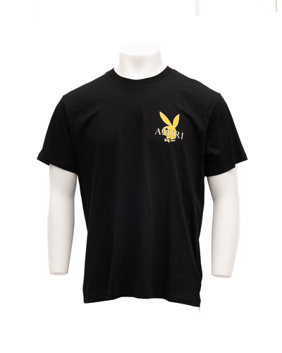Amiri Black Cotton Men's T-Shirt - Amiri - Modalova