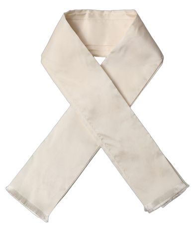 Men Satin Silk Fringed Neck Shawl Men's Scarf - Dolce & Gabbana - Modalova