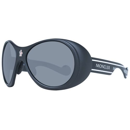Moncler Black Plastic Sunglasses - Moncler - Modalova