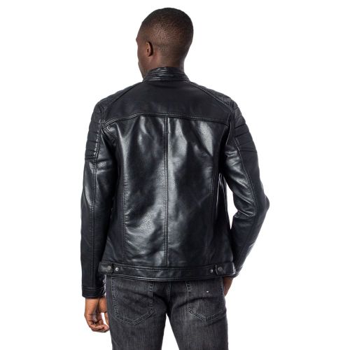 Artificial Leather Leather Men's Jacket - Jack Jones - Modalova