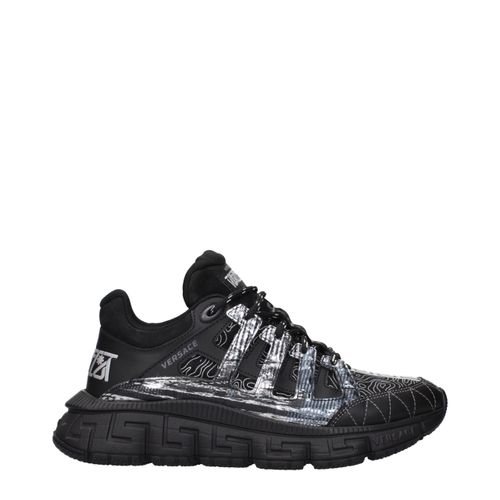 Fabric Athletic Men's Sneakers - Versace - Modalova