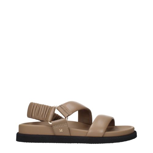 Leather Flat Women's Sandals - Max Mara - Modalova