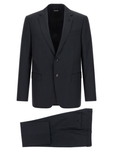 Wool Two-Piece Men's Suit - ZEGNA - Modalova