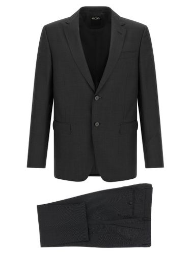 Wool Two-Piece Men's Suit - ZEGNA - Modalova