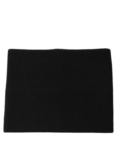 Men Cashmere Knitted Neck Warmer Men's Scarf - Dolce & Gabbana - Modalova