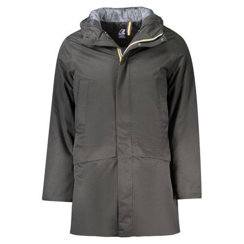 Nero Poliestere Men's Men's Jacket - K-WAY - Modalova