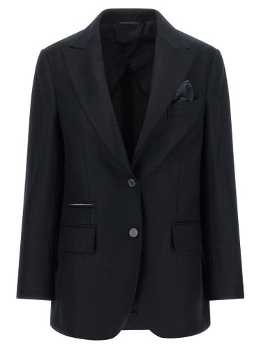 Virgin Wool Women's Blazer - Peserico - Modalova