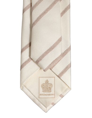 Men Silk Stripes Adjustable Men'sd NeckMen's Men's Tie (Pre-Owned) - Dolce & Gabbana - Modalova