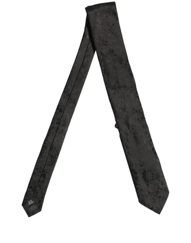 Men Silk Tonal Floral Adjustable Men'sd NeckMen's Men's Tie - Dolce & Gabbana - Modalova