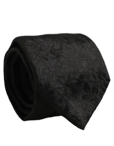 Men Silk Tonal Floral Adjustable Men'sd NeckMen's Men's Tie - Dolce & Gabbana - Modalova