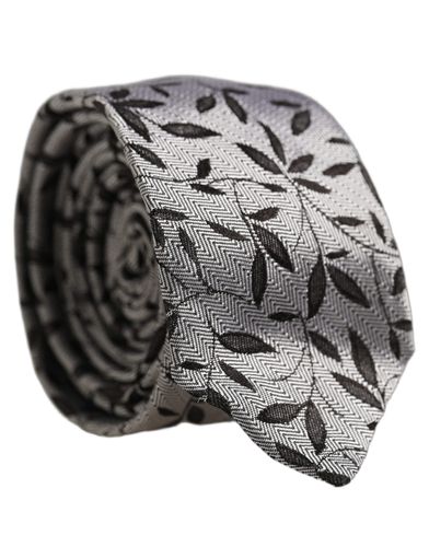 Men Silk Leaf Pattern Adjustable Men'sd NeckMen's Men's Tie - Dolce & Gabbana - Modalova