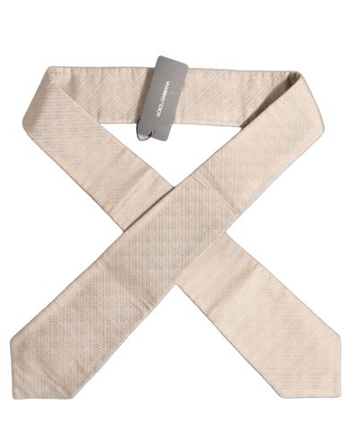 Silk Textured Knit Adjustable Men'sd Men NeckMen's Men's Tie - Dolce & Gabbana - Modalova