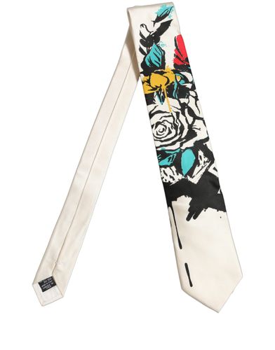 Silk Floral Graphic Adjustable Men'sd Men NeckMen's Men's Tie (Pre-Owned) - Dolce & Gabbana - Modalova