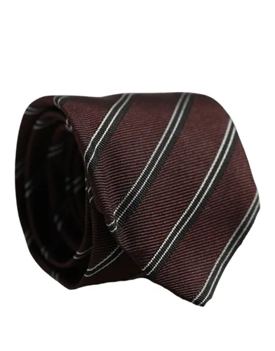 Stripes Silk Adjustable NeckMen's Accessory Men's Tie - Dolce & Gabbana - Modalova