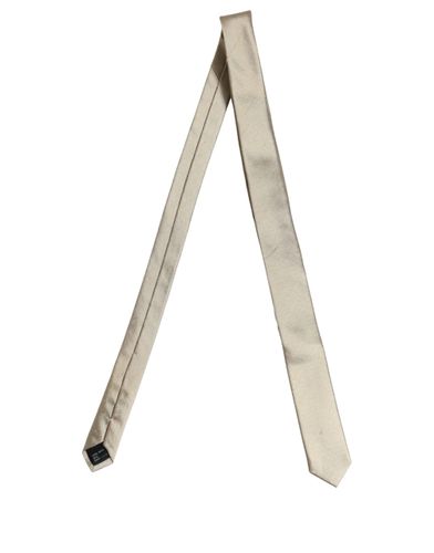 Satin Silk Textured Adjustable NeckMen's Accessory Men's Tie - Dolce & Gabbana - Modalova