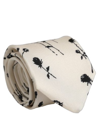 Floral Print Adjustable NeckMen's Accessory Men's Tie - Dolce & Gabbana - Modalova