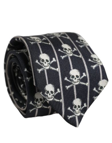Men Silk Skull Fantasy Adjustable Men'sd NeckMen's Men's Tie - Dolce & Gabbana - Modalova