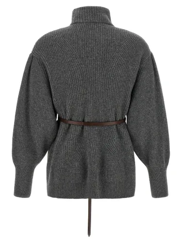 Virgin Wool Women's Cardigan - Brunello Cucinelli - Modalova